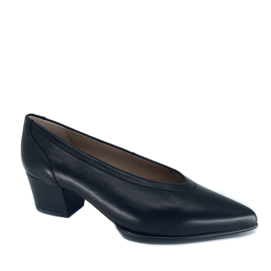 Womens Unisa Mid Heels | Unisa Jichi Black