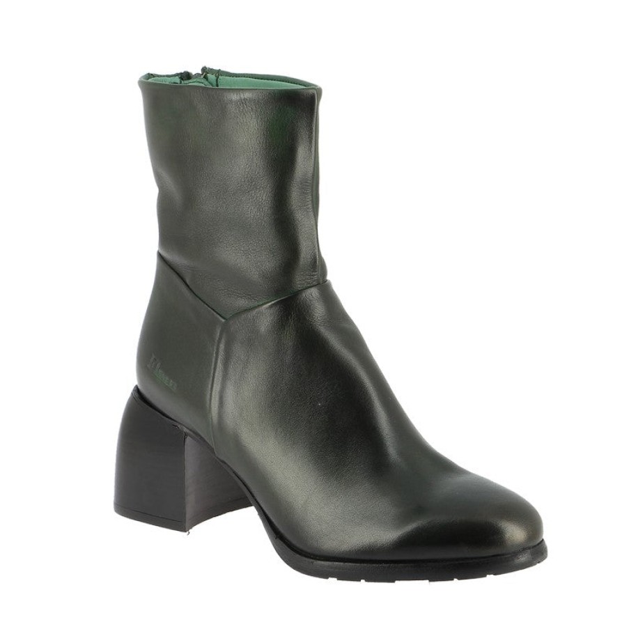 Womens Felmini Ankle Boots | Felmini D271 Green Ankle Boot