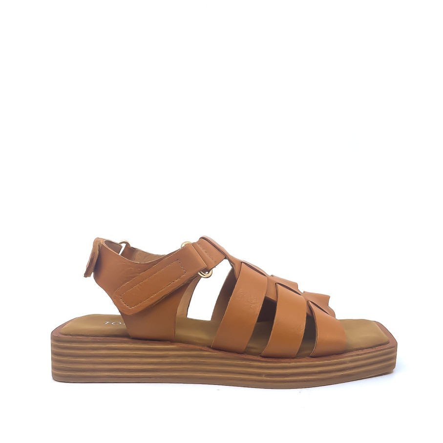 Womens Top End Low Heels | Top End Blenda Tan