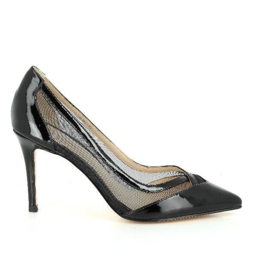 Womens Marco Dalessi High Heels | Marco Dalessi Martini Black Pump