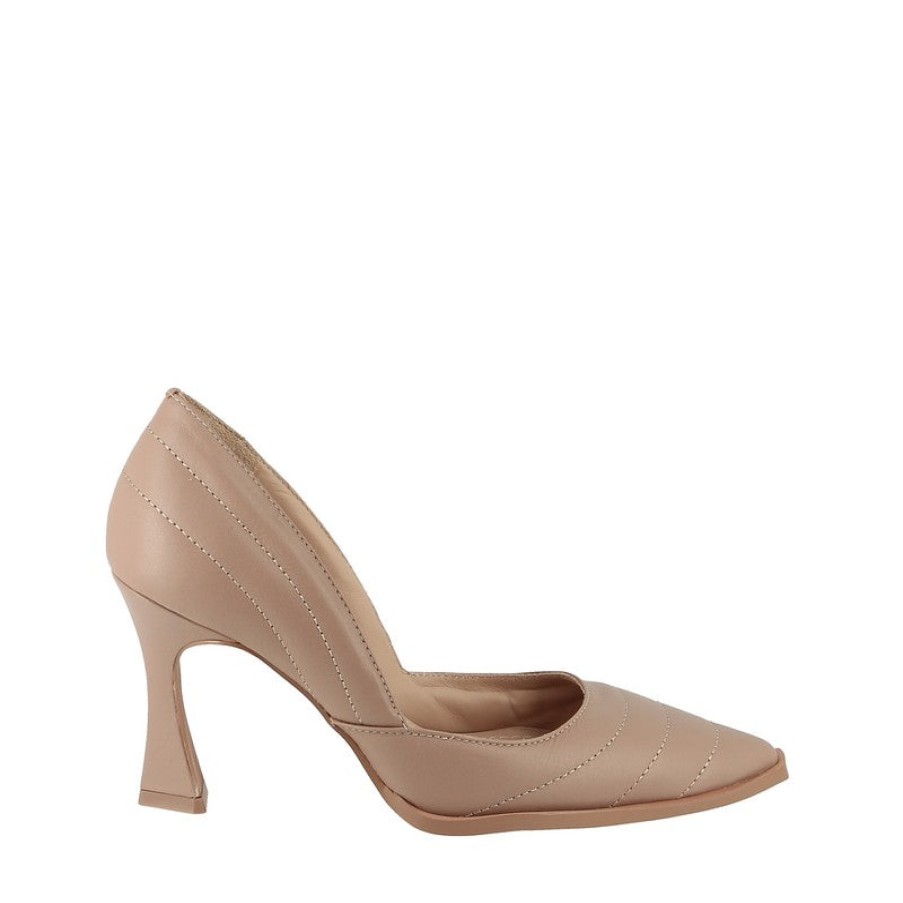 Womens Brazilio High Heels | Brazilio 5200010 Nude Pump