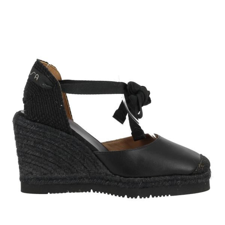 Womens Unisa | Unisa Carat Black Espadrille