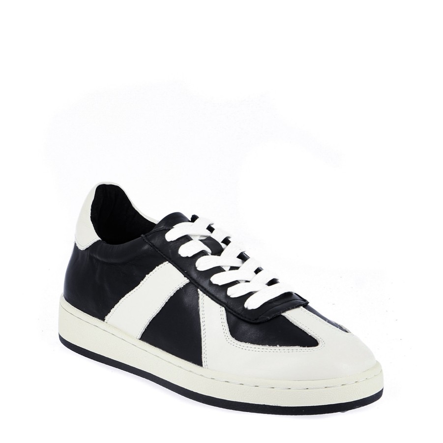 Womens Alfie & Evie | Alfie & Evie Atlanta Black/Cream Sneaker