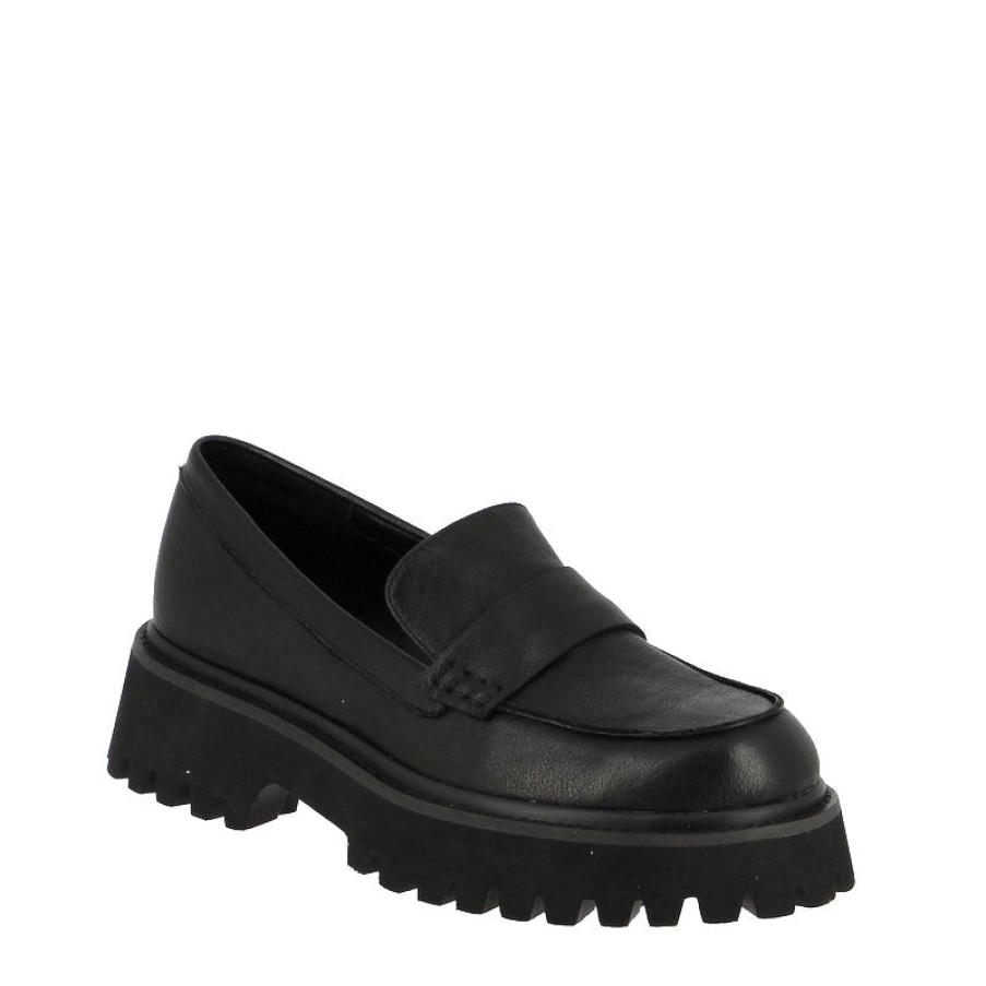 Womens Mollini | Mollini Sia Black Chunky Loafer