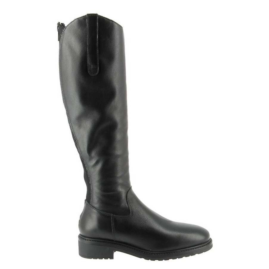 Womens Unisa Knee High Boots | Unisa Elido Black Knee High Boot