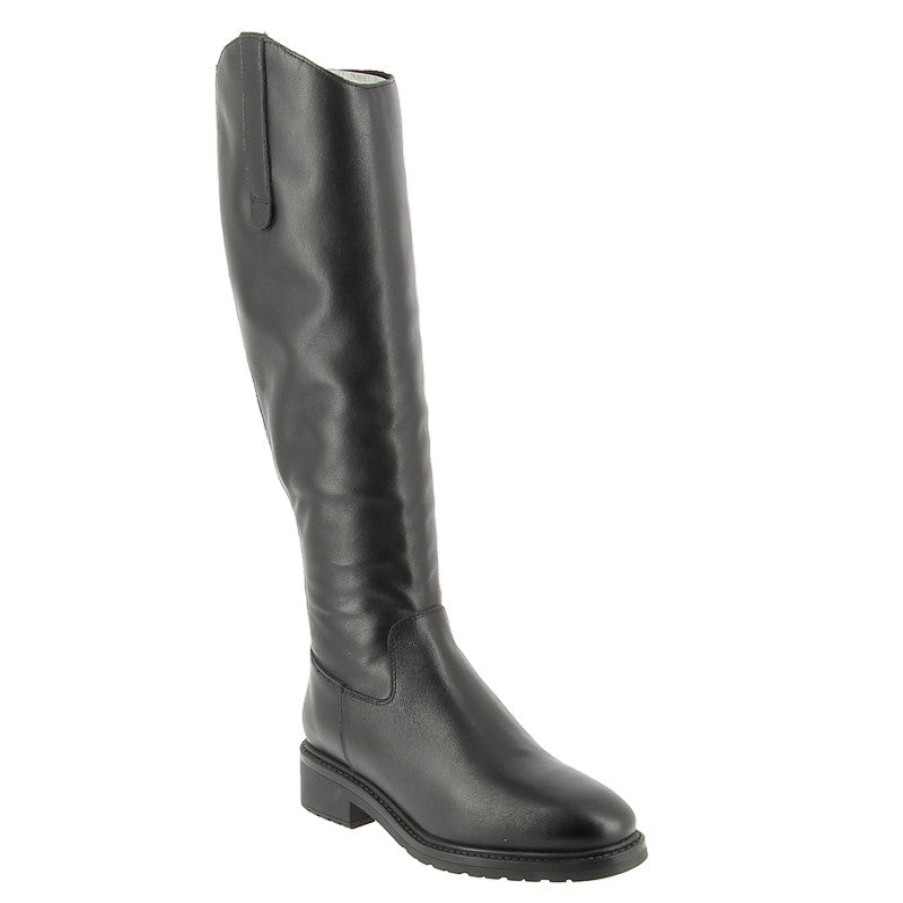 Womens Unisa Knee High Boots | Unisa Elido Black Knee High Boot