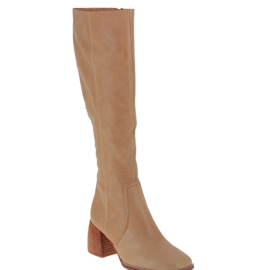 Womens Mollini Knee High Boots | Mollini Perri Camel Knee High Boot