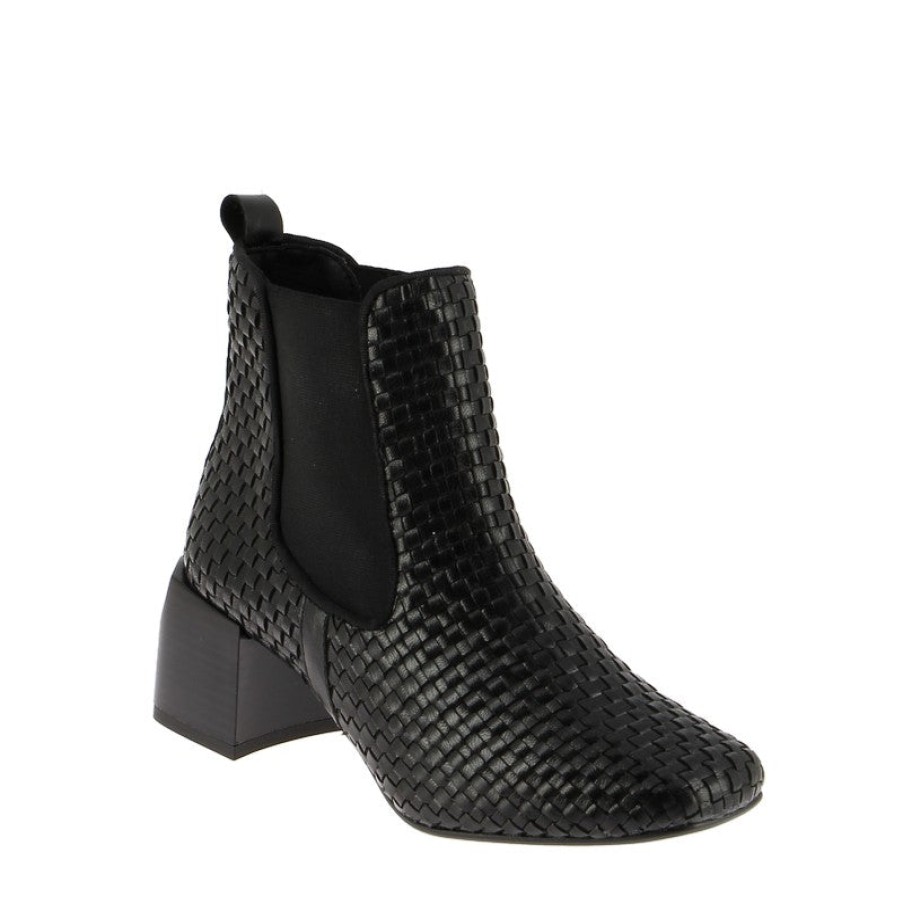 Womens Quait Ankle Boots | Quait 20796 Black Chelsea Ankle Boot