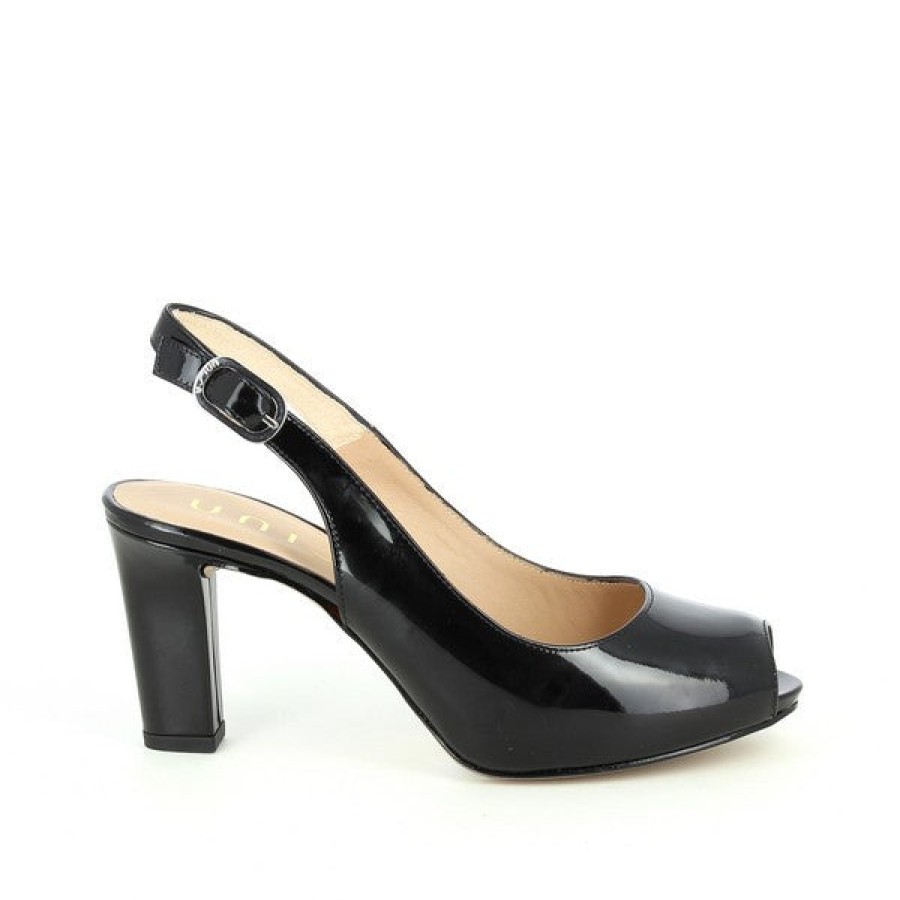 Womens Unisa | Unisa Nick Black Patent