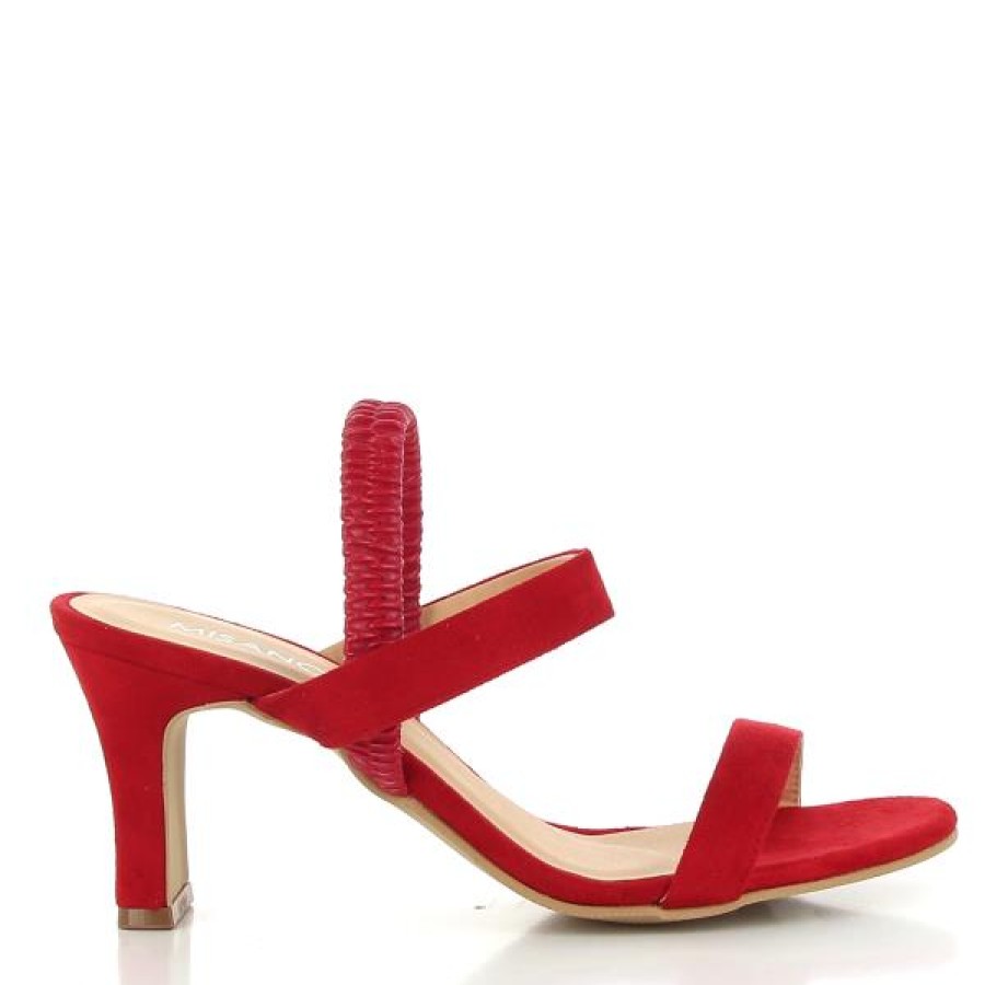 Edits Misano | Misano Yield Red Heeled Sandal