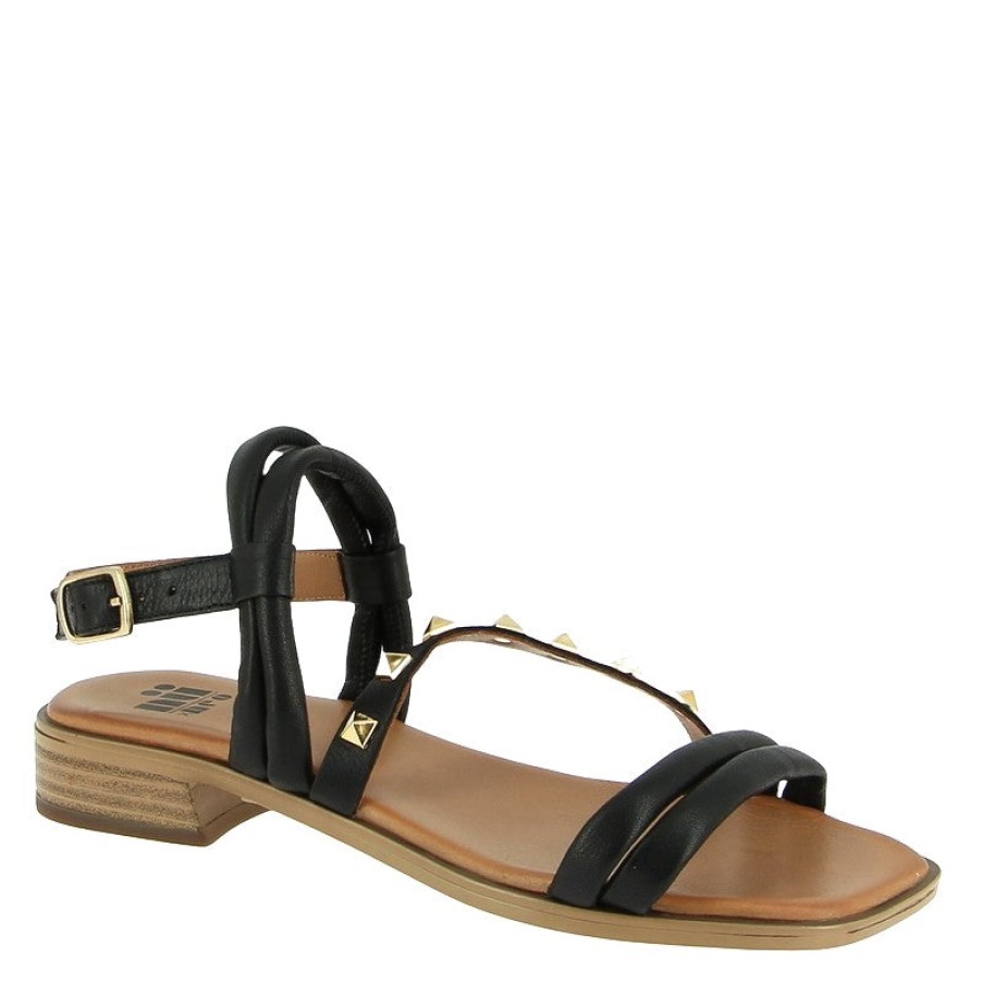 Edits Nu By Neo | Nu By Neo Hedvig Black Slingback Sandal