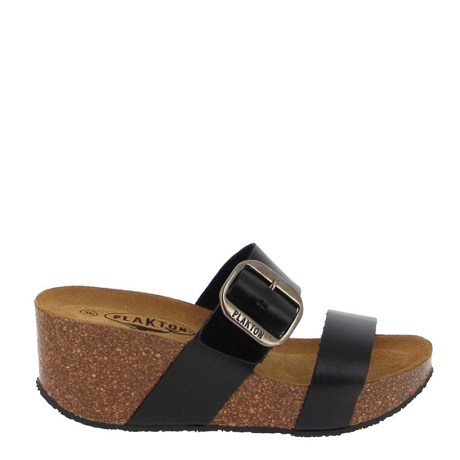 Edits Plakton | Plakton 873004 Black Wedge Slide