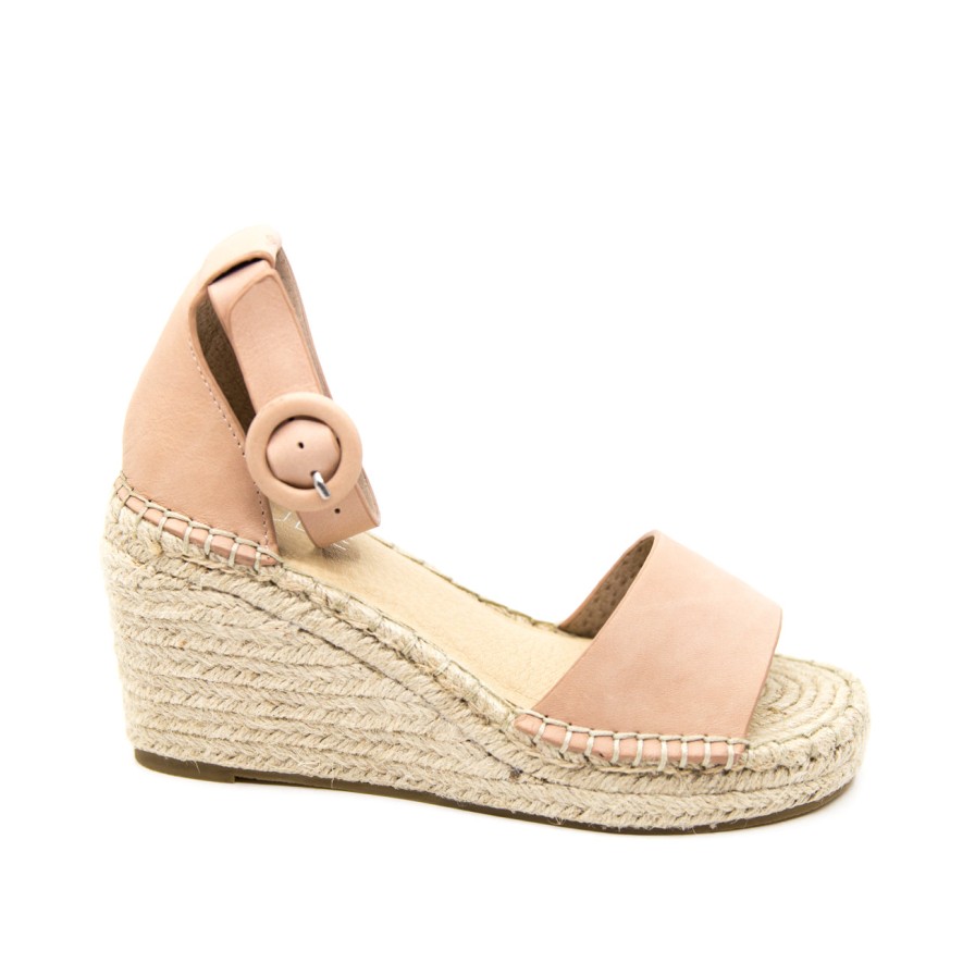 Womens Nude | Nude Dahlia Nude Wedge Sandal