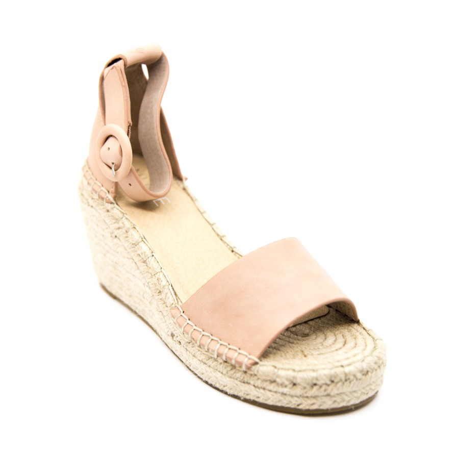 Womens Nude | Nude Dahlia Nude Wedge Sandal