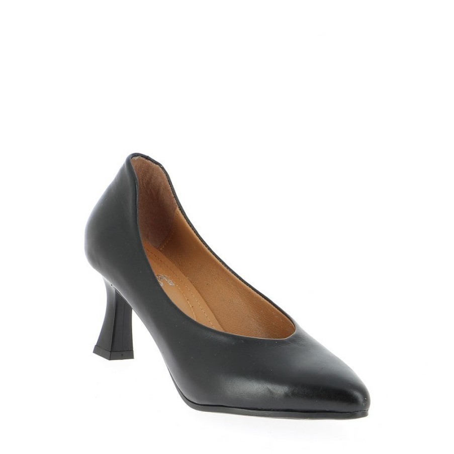 Womens Thyme & Co Mid Heels | Thyme & Co Tensor Black