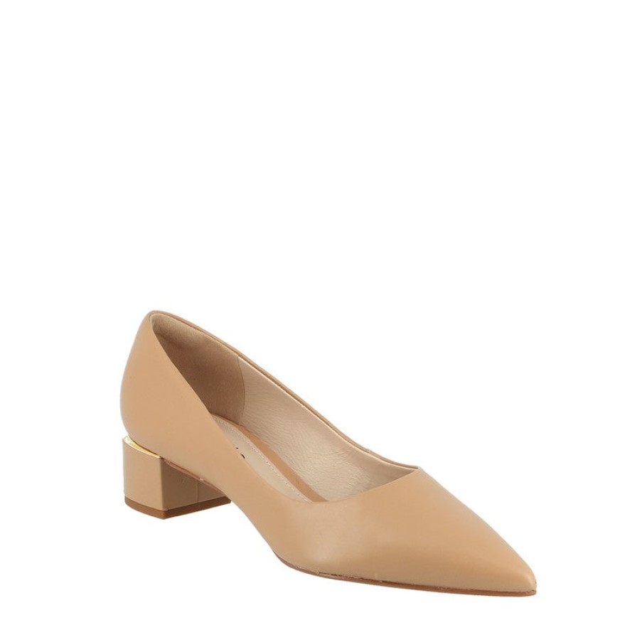 Womens Brazilio Low Heels | Brazilio 1470508 Nude Pump