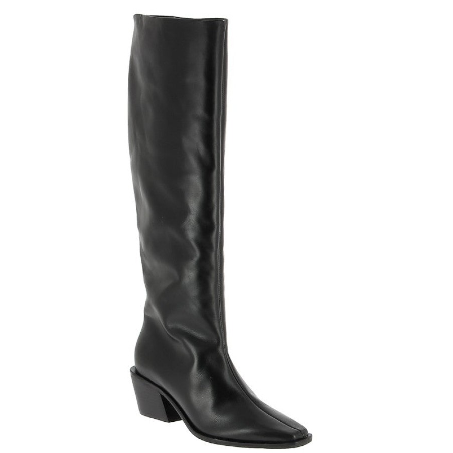 Womens Sempre Di Knee High Boots | Sempre Di 503002 Black