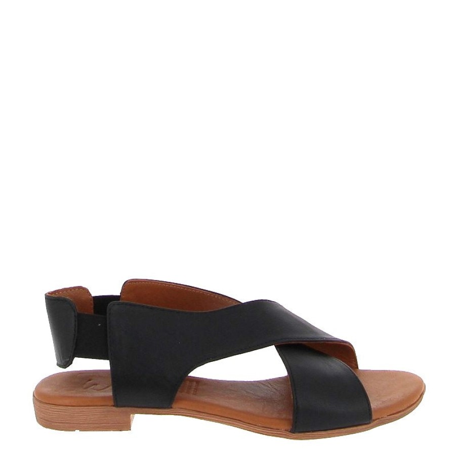 Womens Wave | Wave 23255 Black Slingback Sandal