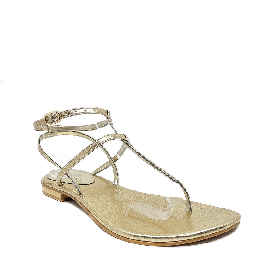 Edits Misano | Misano Shizu Light Gold Sandal