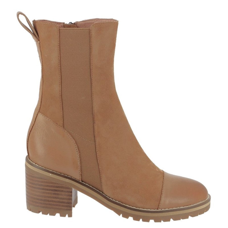 Womens Mollini Mid Heels | Mollini Bilaro Tan Ankle Boot