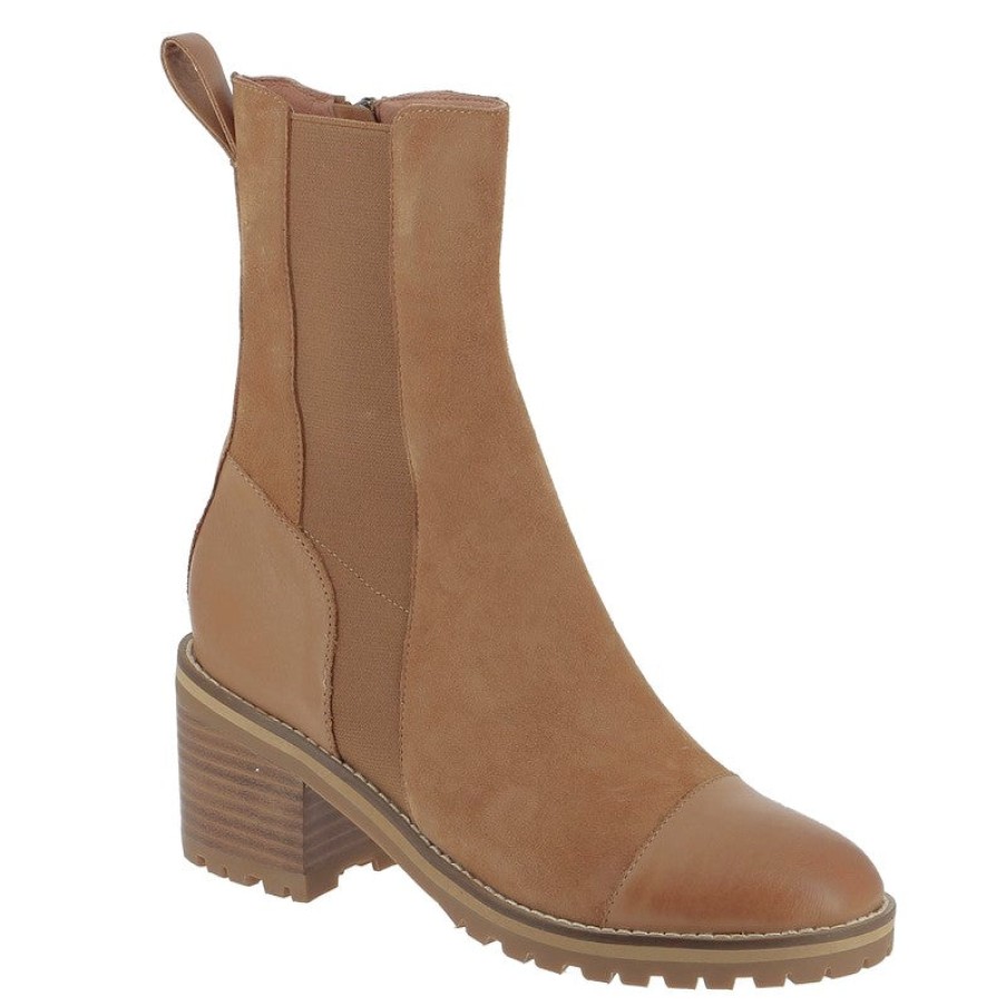 Womens Mollini Mid Heels | Mollini Bilaro Tan Ankle Boot