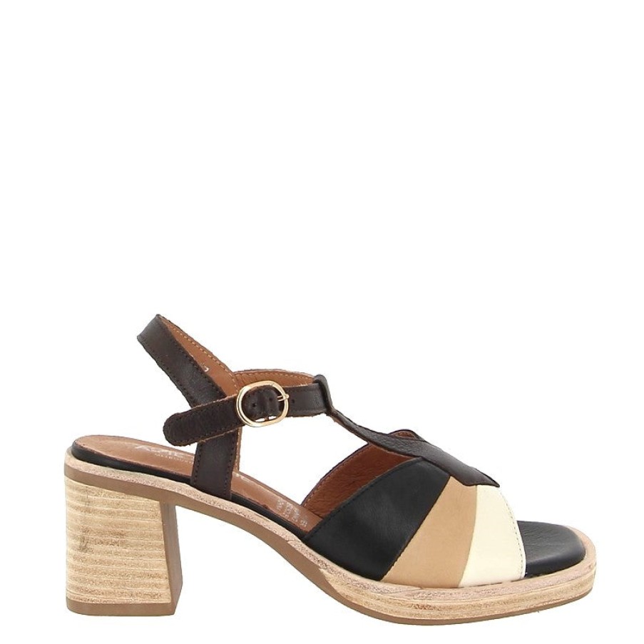 Womens Alfie & Evie Mid Heels | Alfie & Evie Ardern Multi Heeled Sandal