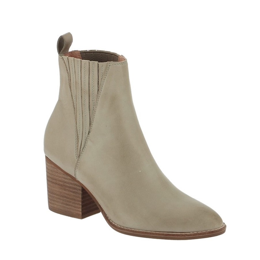 Womens Django & Juliette Ankle Boots | Django & Juliette Klipt Nude Ankle Boot