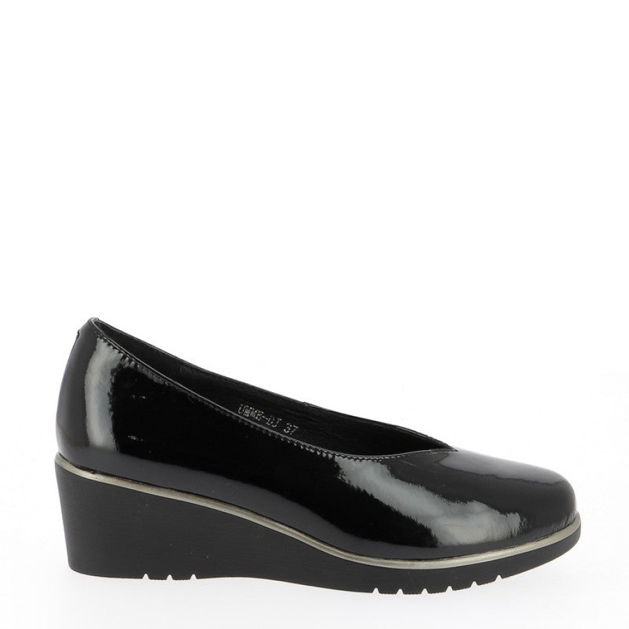 Womens Django & Juliette | Django & Juliette Umme Black Patent