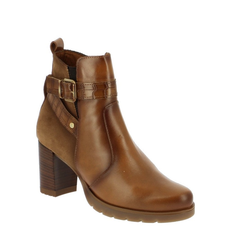 Womens Desiree Ankle Boots | Desiree Daxia Tan Ankle Boot