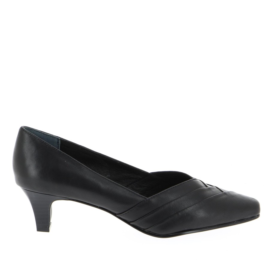 Womens Diana Ferrari Mid Heels | Diana Ferrari Laughs Black