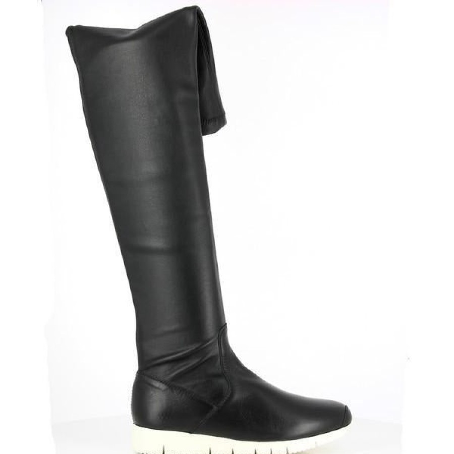 Womens Unisa Knee High Boots | Unisa Burles Black High Boot