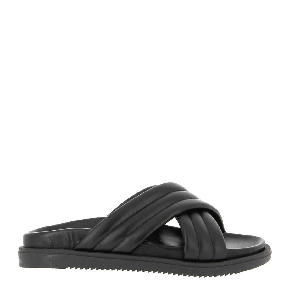 Womens Antichi Romani | Antichi Romani 2062 Black Slide