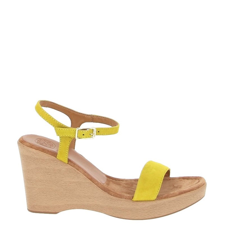 Edits Unisa | Unisa Rita Light Green Wedge Sandal