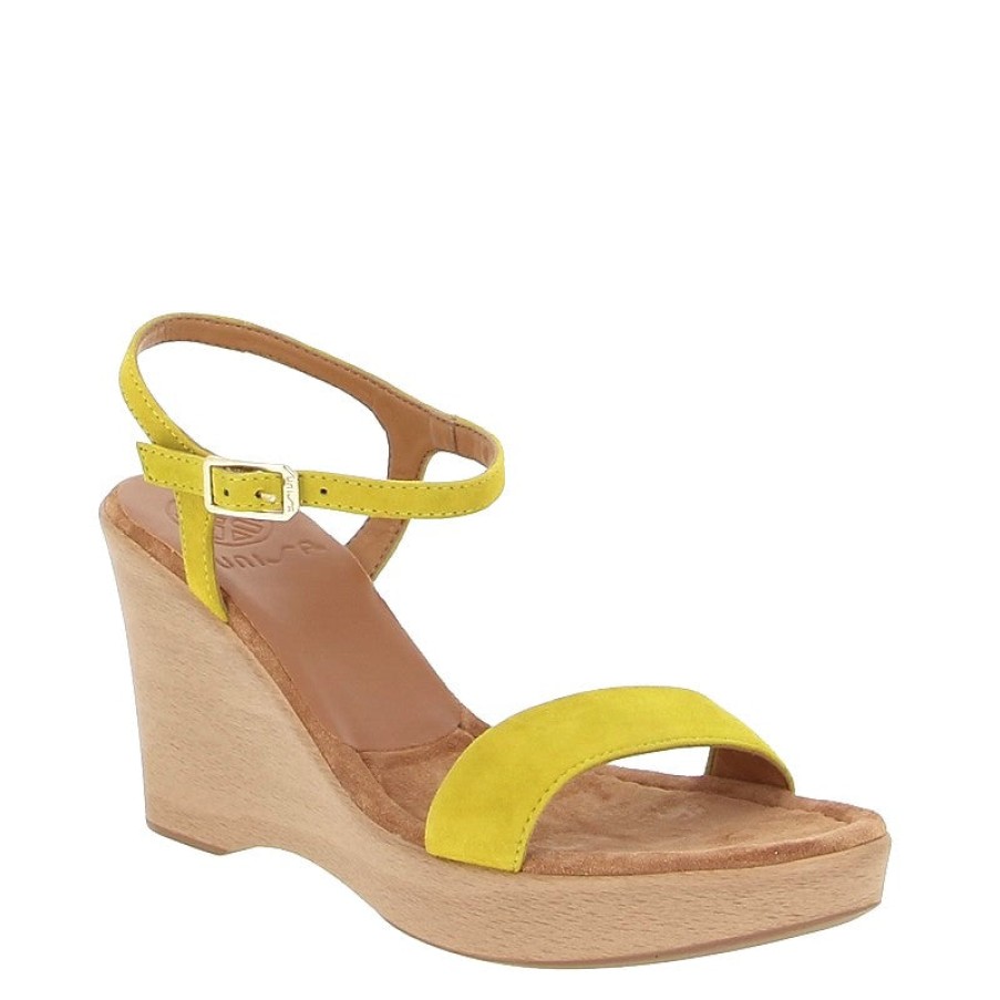 Edits Unisa | Unisa Rita Light Green Wedge Sandal