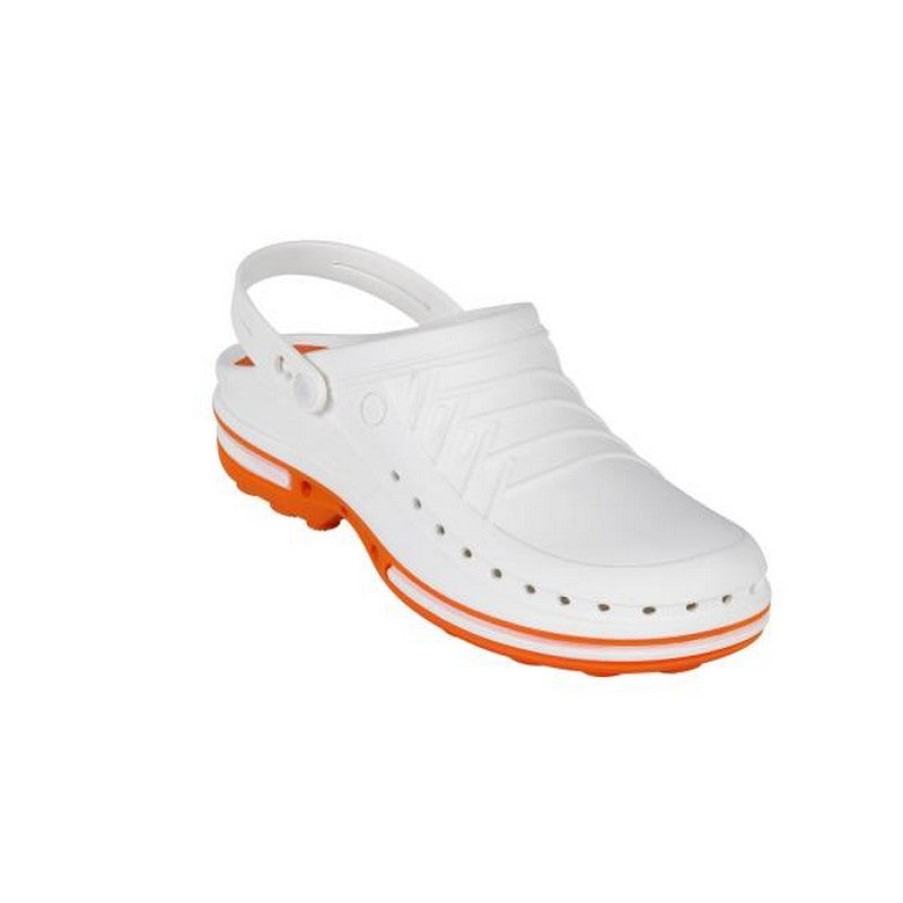 Edits Wock | Wock Clog White Slip On