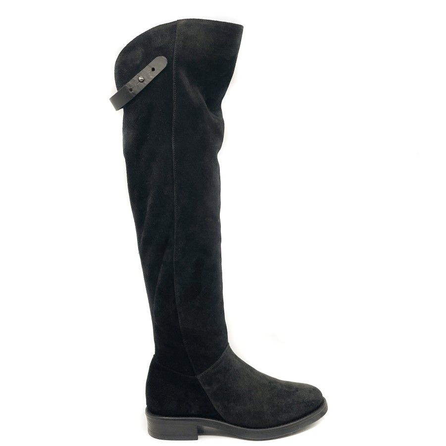 Womens Lilimill Knee High Boots | Lilimill 6867 Black