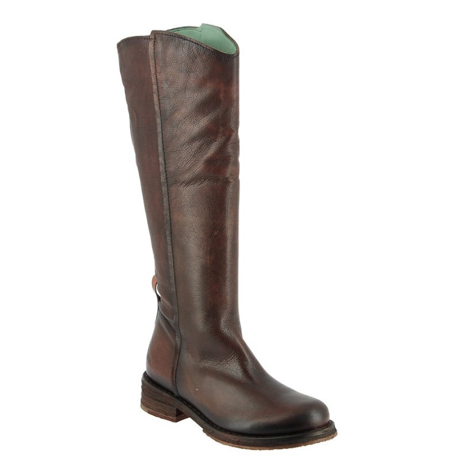 Womens Felmini Knee High Boots | Felmini D180 Cognac Knee High Boot