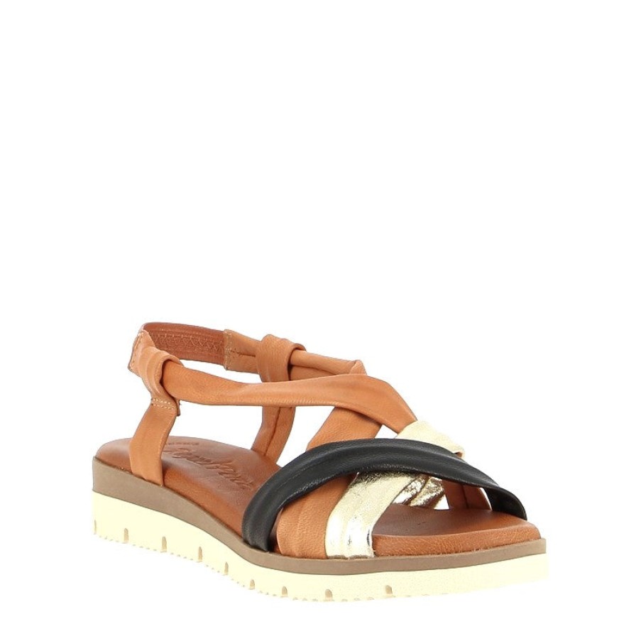 Edits Raquel Perez | Raquel Perez Catarina Tan Multi Slingback Sandal