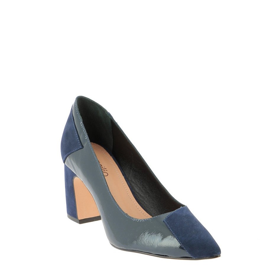 Womens Brazilio Mid Heels | Brazilio 4120004 Navy