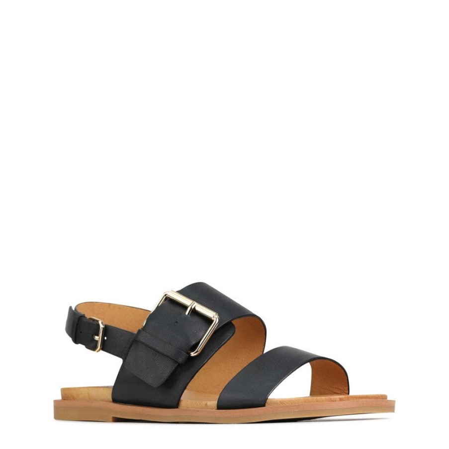 Edits Eos | Eos Jest Black Slingback Sandal