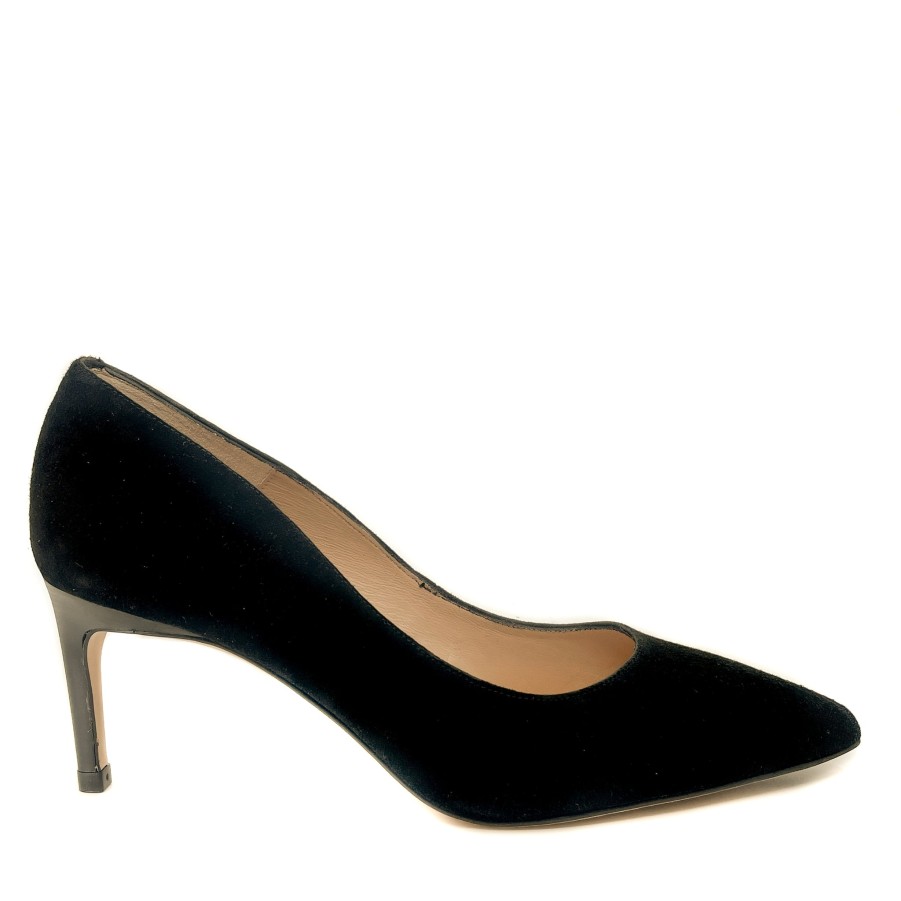 Womens Unisa High Heels | Unisa Lanus Suede Black