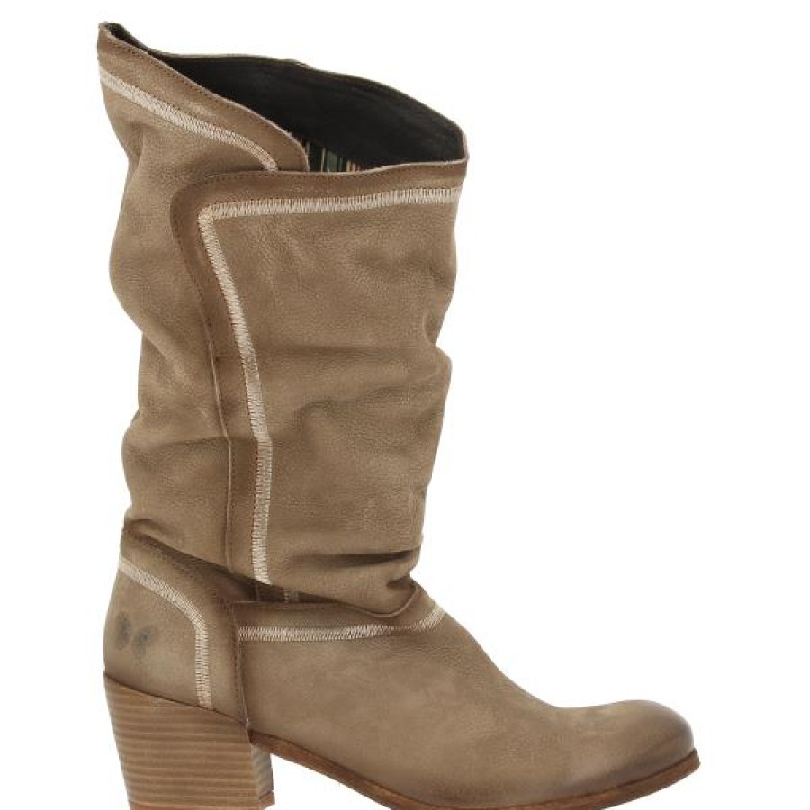 Womens Felmini Mid Calf Boots | Felmini 8472 Ash Calf Boot