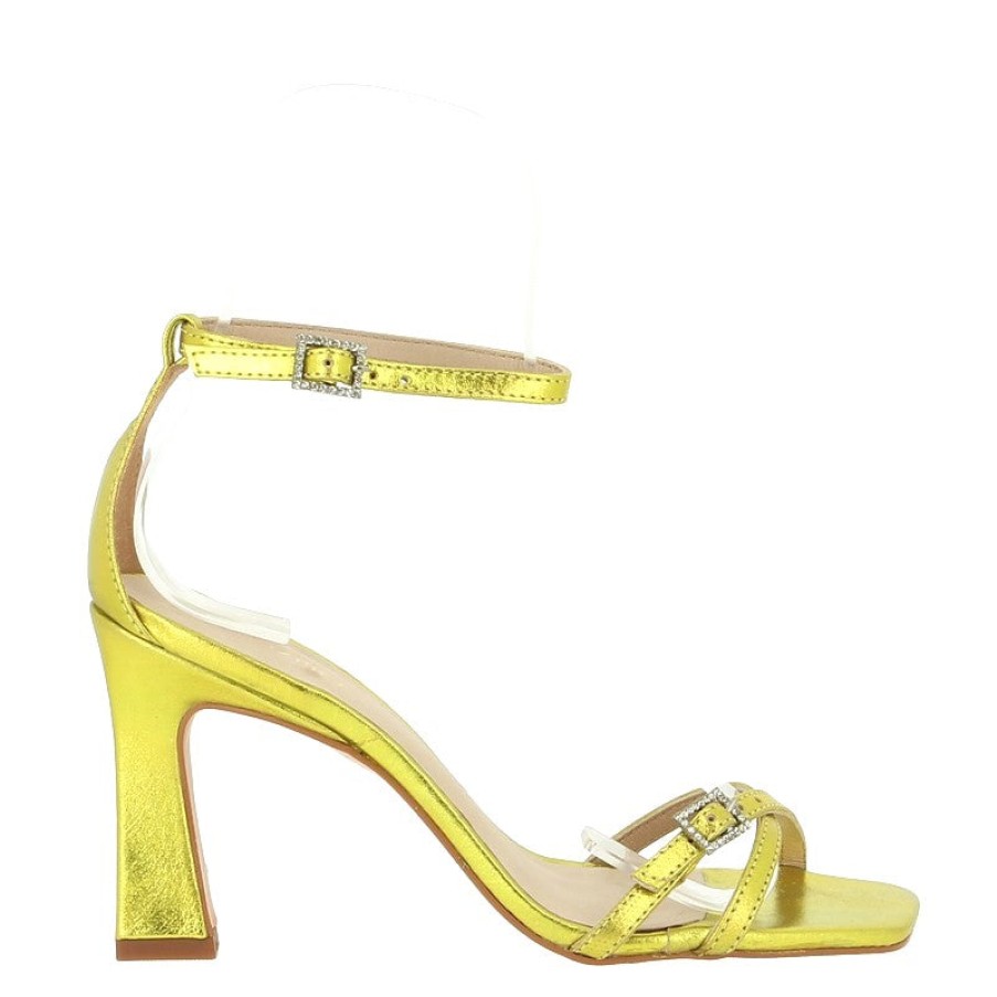 Womens Brazilio High Heels | Brazilio 59302 Citrus Heeled Sandal