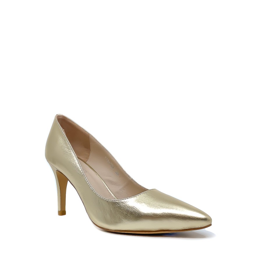 Womens Top End High Heels | Top End Barrios Pale Gold