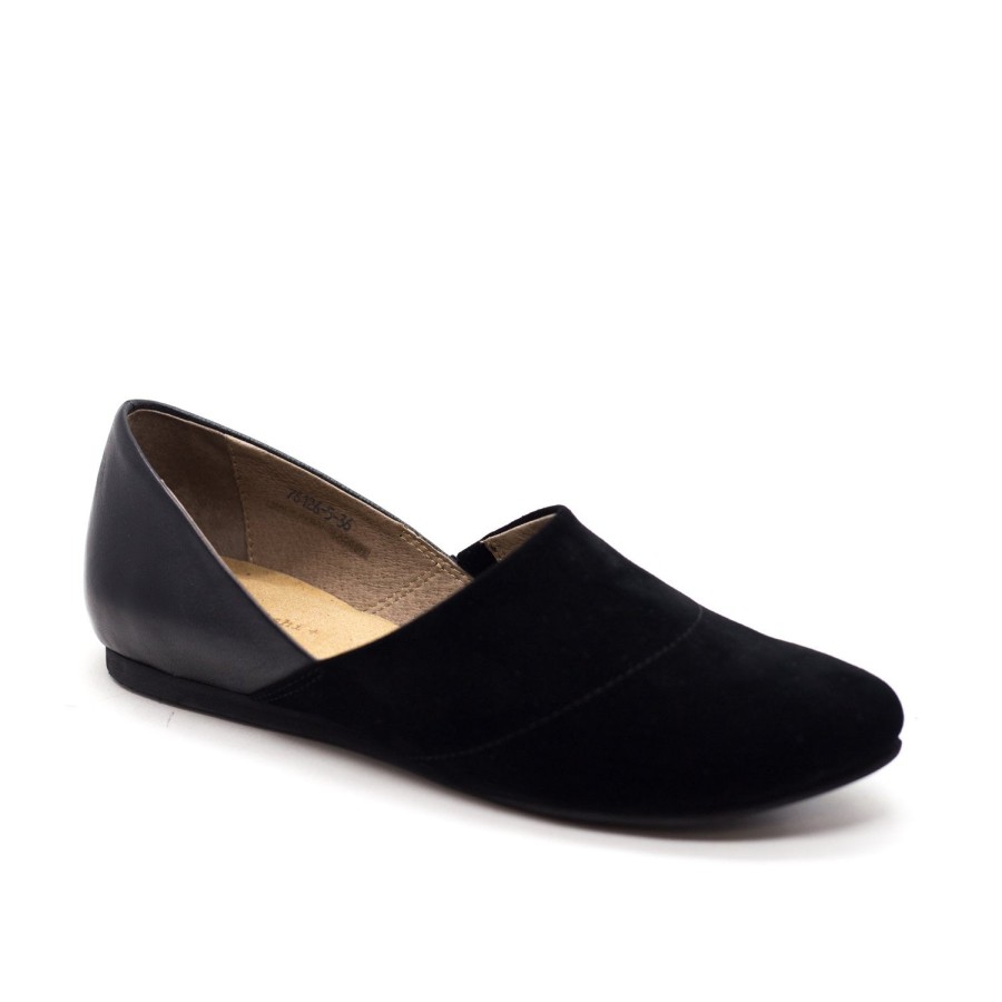 Womens Yuko Imanishi | Yuko Imanishi 76126 Black Flat