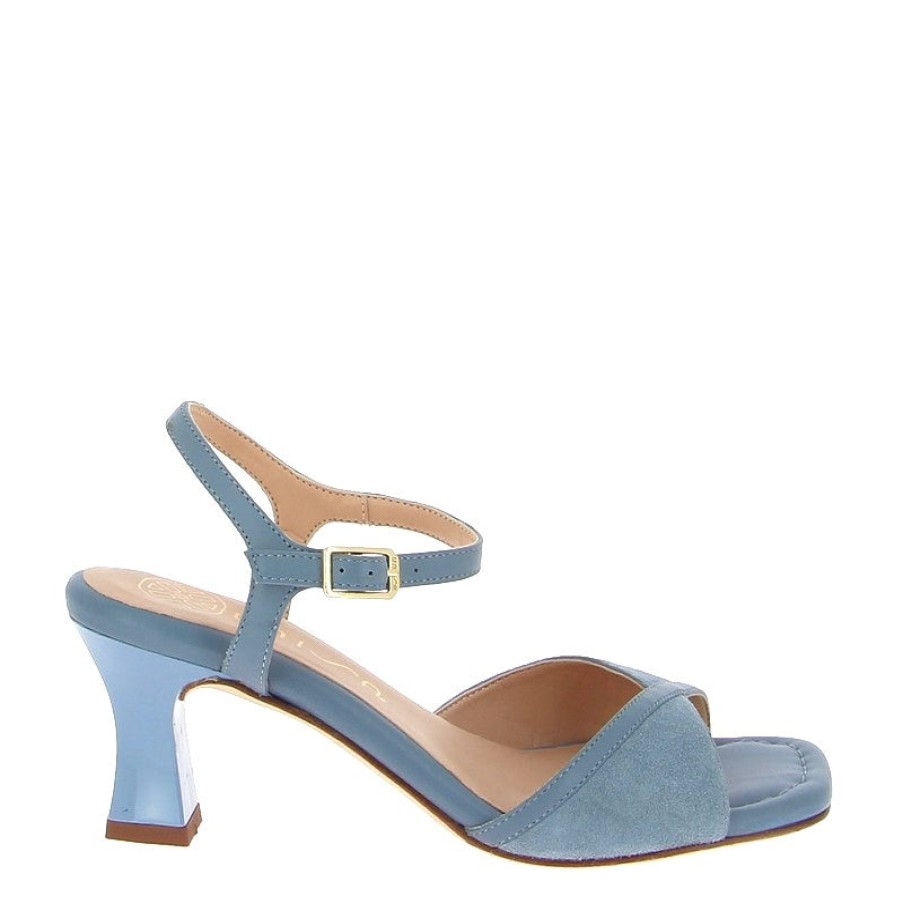 Edits Unisa | Unisa Meca Blue Heeled Sandal