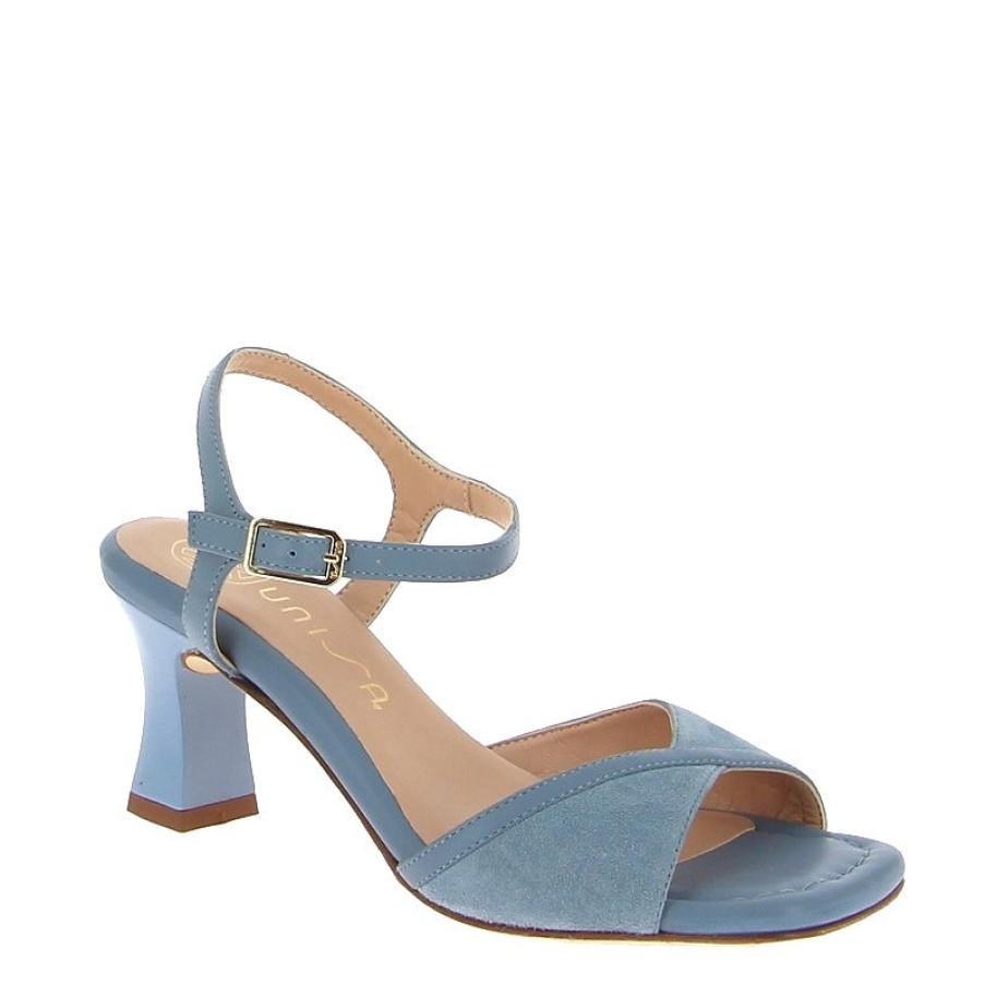 Edits Unisa | Unisa Meca Blue Heeled Sandal